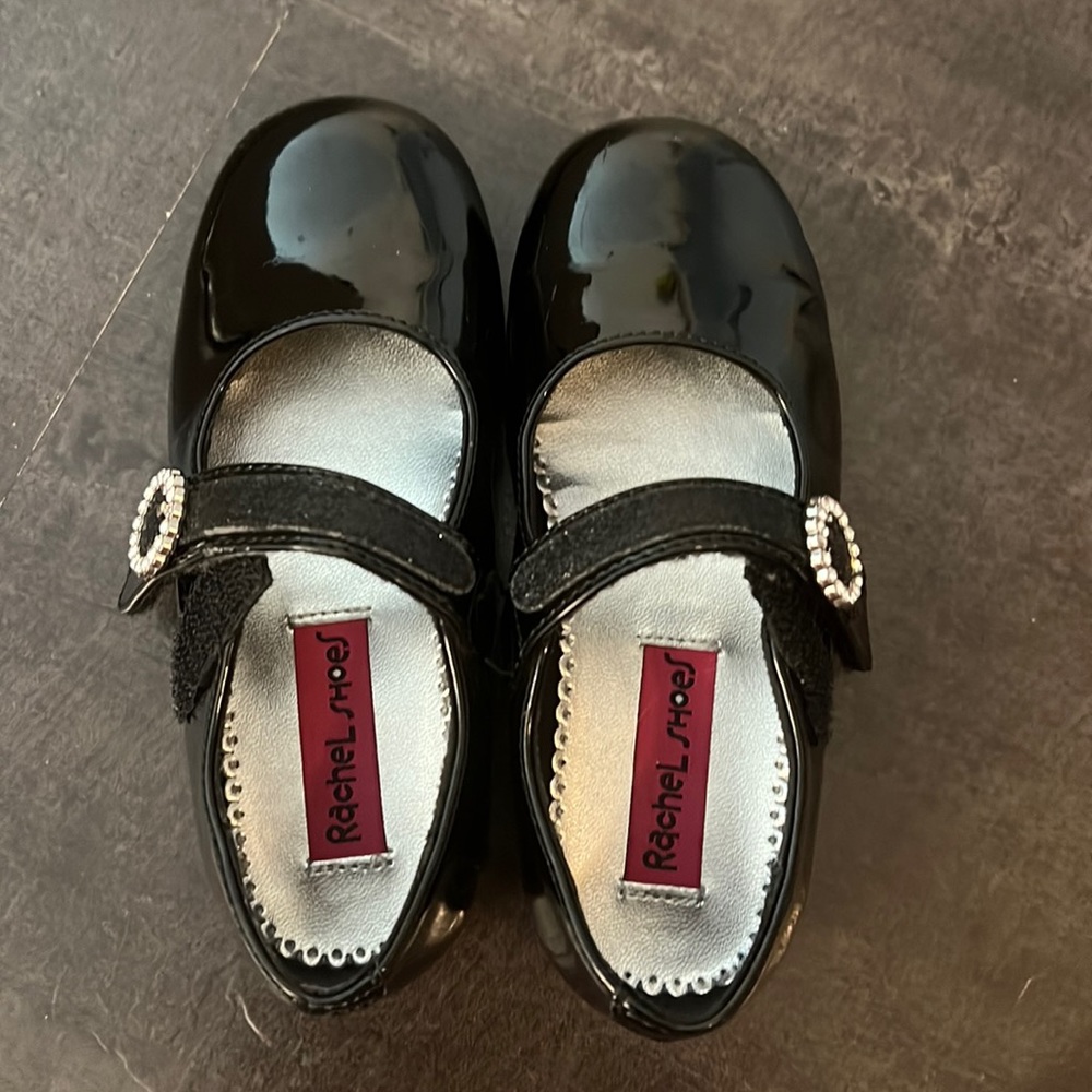 Black Mary Janes. Toddler size 9.